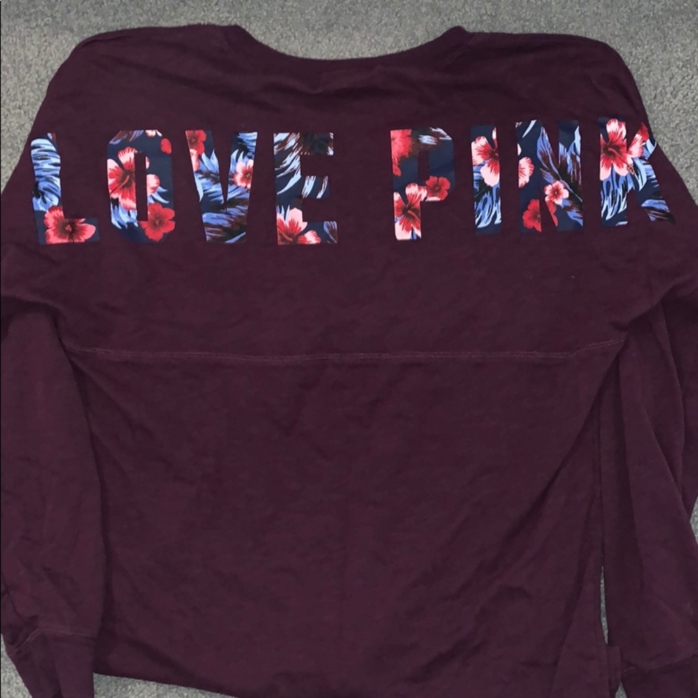 Long sleeve PINK shirt